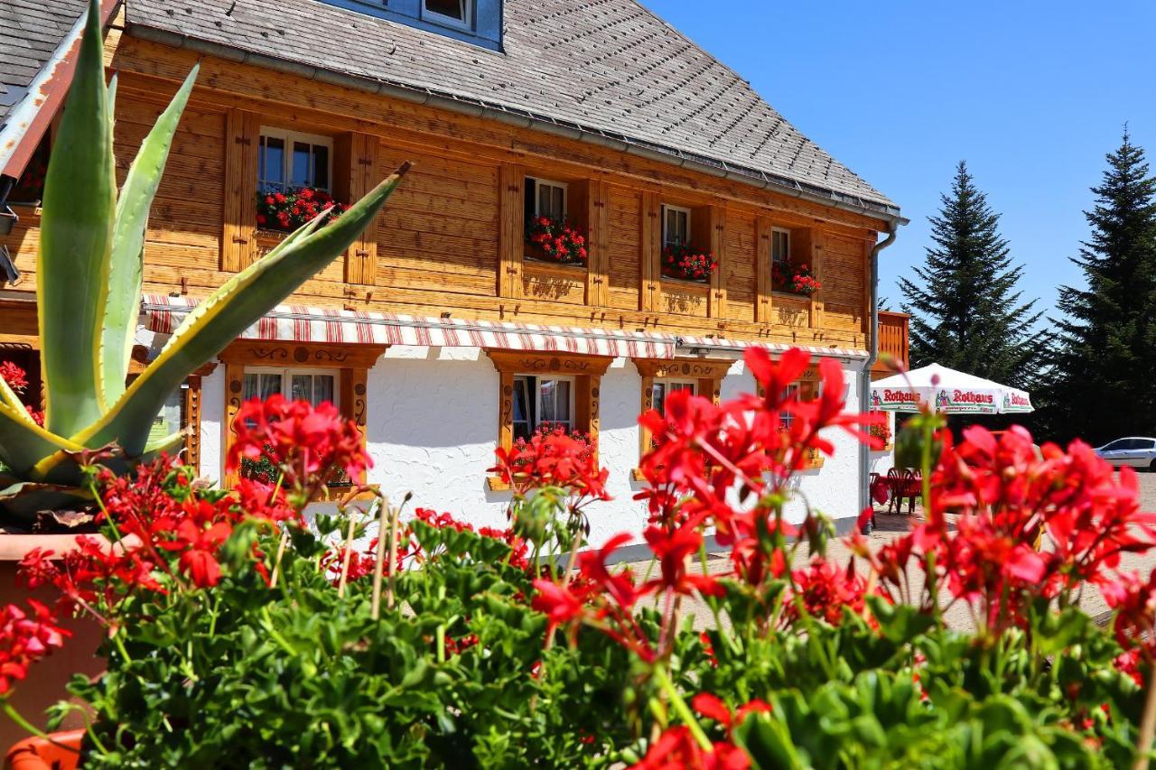 Hoehenpension Glashuette Bed&Breakfast Fruehstueckspension Hotel Garni 博恩多夫·因·斯瓦茨夫 外观 照片