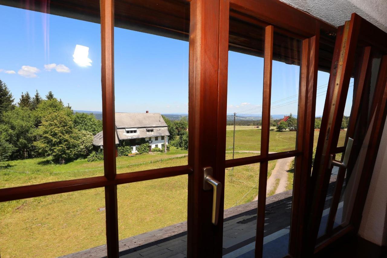 Hoehenpension Glashuette Bed&Breakfast Fruehstueckspension Hotel Garni 博恩多夫·因·斯瓦茨夫 外观 照片