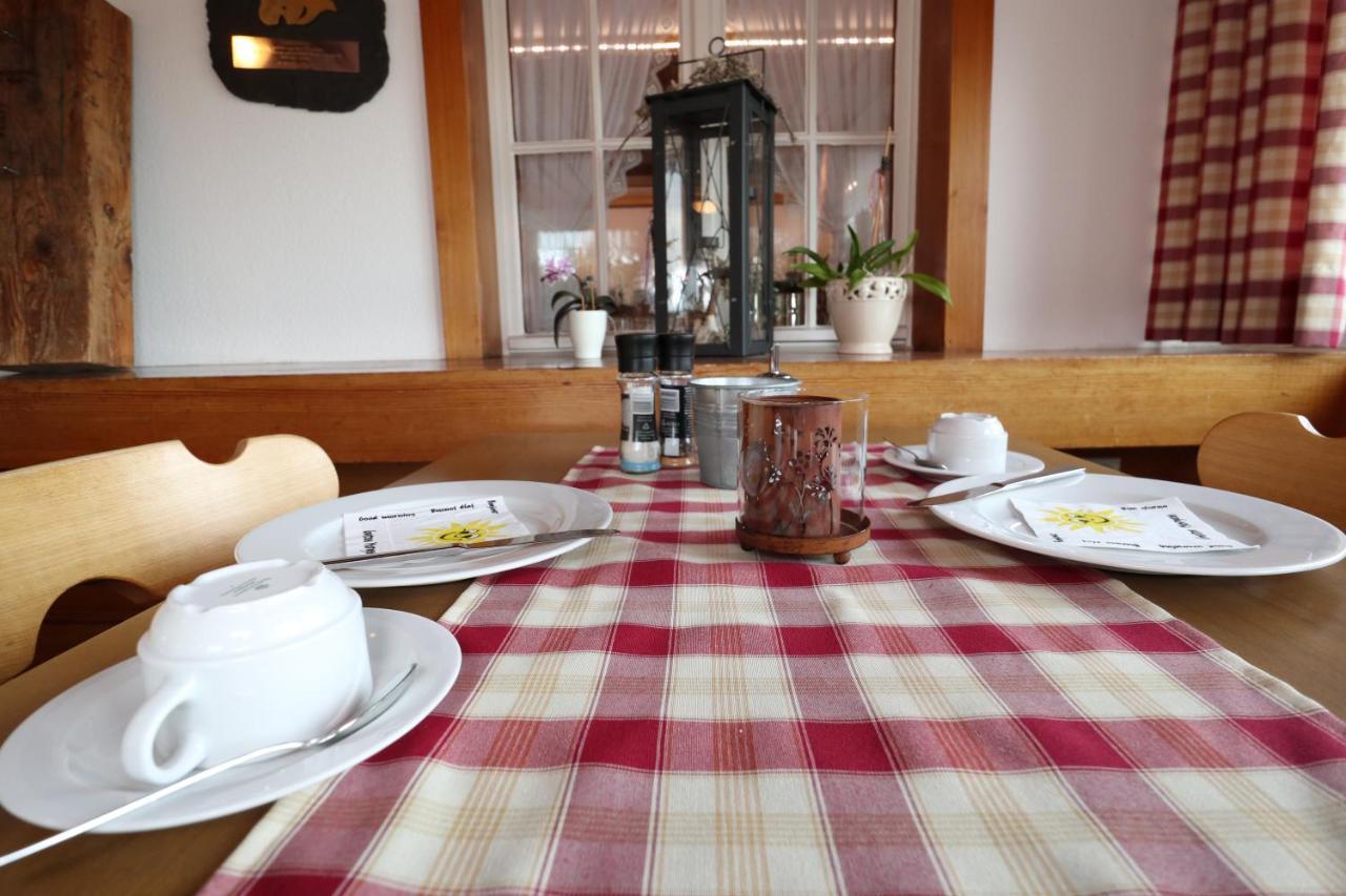 Hoehenpension Glashuette Bed&Breakfast Fruehstueckspension Hotel Garni 博恩多夫·因·斯瓦茨夫 外观 照片